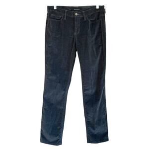 Calvin Klein Womens Straight‎ Leg Corduroys Dark Green Size 8 Boho Goblincore